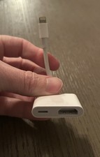 Genuine Apple Lightning to HDMI Digital AV Adapter A1438 Tested Working