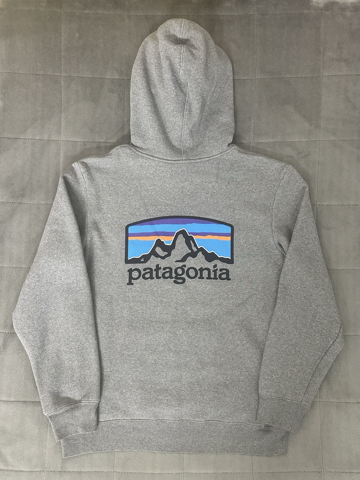 Patagonia Fitz Roy Horizons Uprisal Hoodie - Adult Small Gray Pullover-image