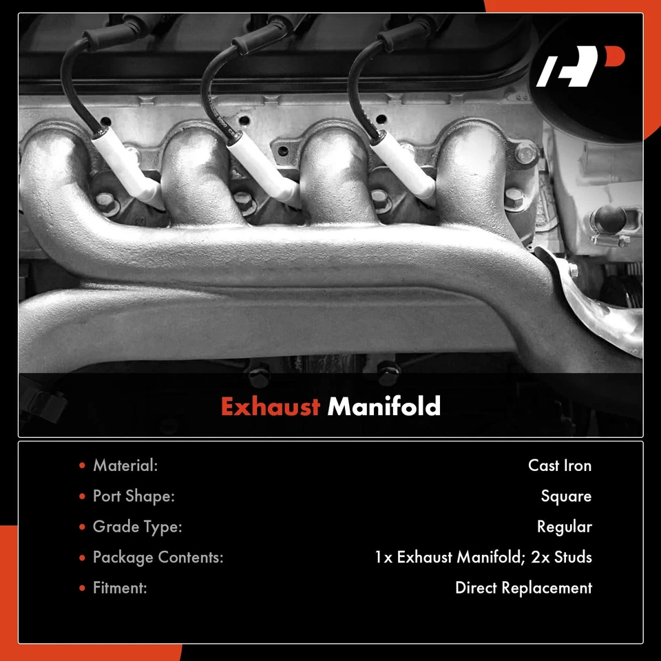 Coletor de escape esquerdo A-Premium para Mitsubishi Montero 2003 2004 2005 2006 3,8L - Imagem 3 de 4