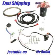 Electric Start Motor Kit Flywheel for Outboard 48HP E48CMH Enduro 2Stroke Yamaha