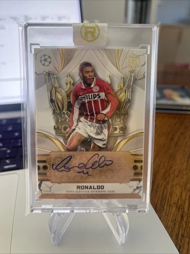 2024-25 Topps Reverence UEFA Club Competitions Crowned Legend Auto Ronaldo 2/10!