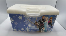 Vintage Huggies Disney FROZEN OLAF ELSA ANNA KRISTOFF SVEN Baby Wipes Container