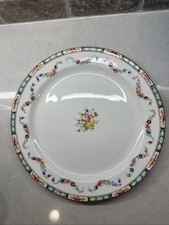 Vintage China Holiday PlatterCrown England Sutherland MintonRose Pattern 12-inch