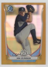 2014 Bowman Draft Top Prospects Chrome Gold Refractor 30/50 Ian Clarkin 0j6