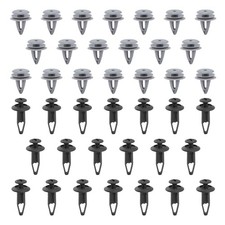 for JAGUAR X-Type SIDE SKIRT SILL MOULDING TRIM CLIPS SET OF X 40 PLASTIC CLIPS