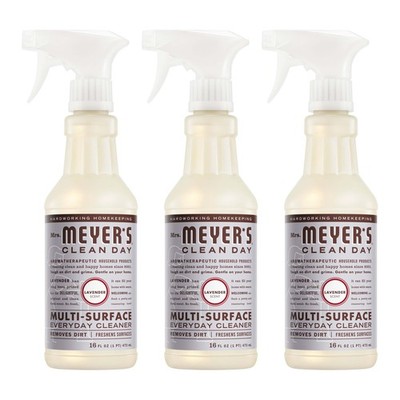 CLEAN DAY Multi-Surface Everyday Cleaner, Lavender Scent, 16 Fl Oz Bottle - 3...