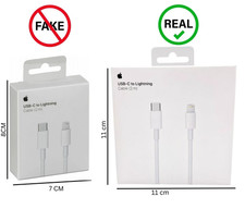 GENUINE ORIGINAL Apple iPhone 14 13 12 11 Charger Type C to Lightning Cable 1/2M