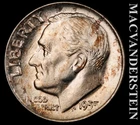 1955-D Silver Roosevelt Dime - Choice Gem Brilliant Uncirculated  #K4528
