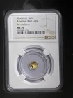American Bald Eagle Gold 1/500 oz .9999 Undated NGC MS70