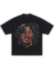 Bob Marley Rings Boxy Vintage Shirt Graphic Basketball Tee Retro Streetwear Y2K