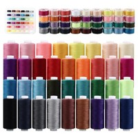 NäHgarn Set Polyester Overlockmaschinen 36 Farben 72 StüCk 400 Meter Spule