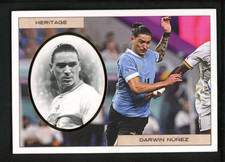 2023 Darwin Nunez 17/35 Futera Unique Heritage (Read)