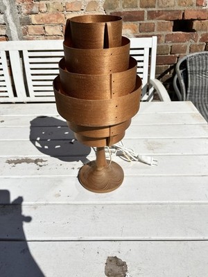 Hans-Agne Jakobsson, Tischlampe, Kiefernholz, Schweden, 1970er Jahre