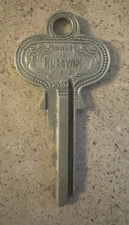 Vintage Ornate Russwin Key: Double Dragon Design #826143