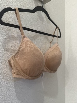 Natori Women s Beige T-Shirt Bra, Regular, Band 38 Cup D (38D)