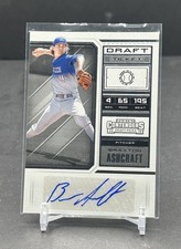 Braxton Ashcraft 2018 Panini Contenders Draft Ticket Rookie Auto #49 RC Pirates