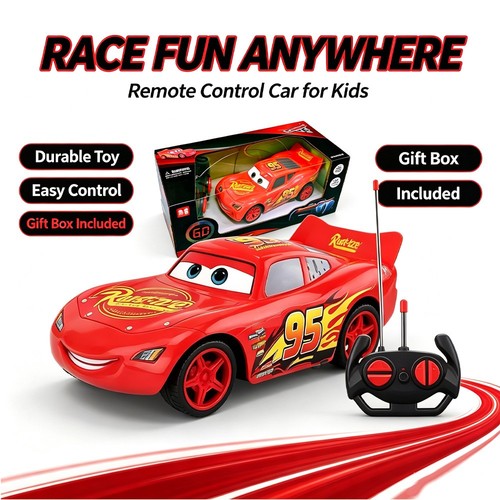 Lightning McQueen RC Racing Car Remote Control Electric Toy for Kids UK