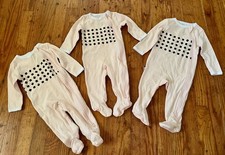 Nanit Breathing Wear Pajamas Set Of 3 NWOT Size 3-6 Month 100 Cotton Pink