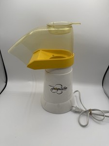 Presto PopLite Hot Air Corn Popper Popcorn Maker model 0482007 Tested Works USED