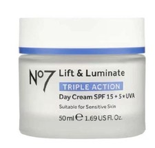 No7 Lift & Luminate Triple Action SPF 15 Day Cream - 50ml