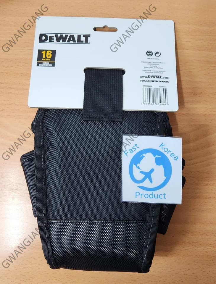 Dewalt DWST83484-1 Compact Construction Pouch 16 Pockets Tool Bag Small Work DIY - Image 3 of 4