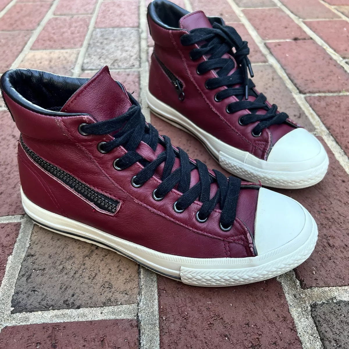 Converse john varvatos burgundy hot sale