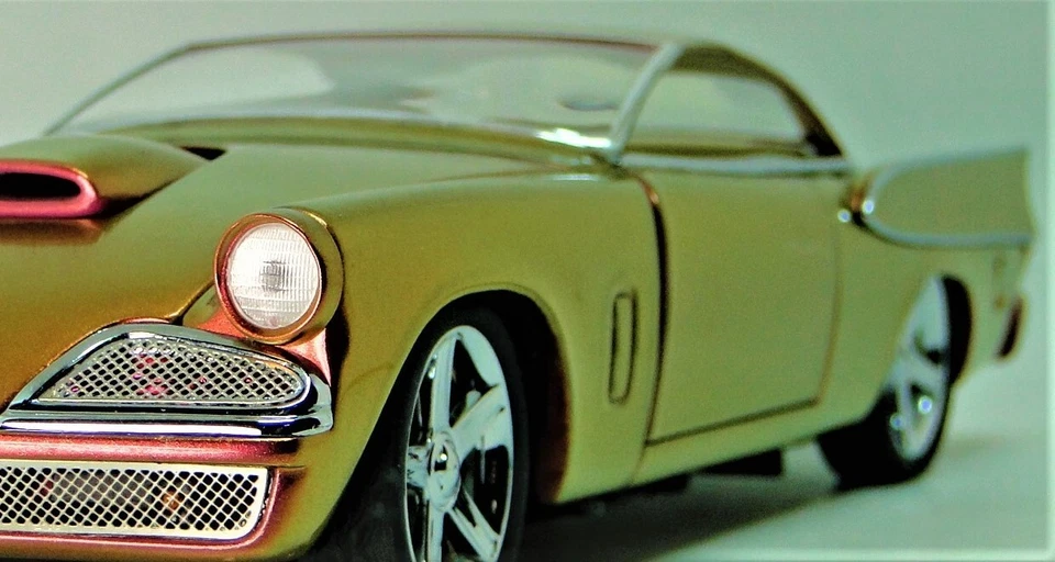 Studebaker Custom Built Hot Rod Race Car Racing1 24Racer18Metal Concept 12 Model - Image 4 of 4