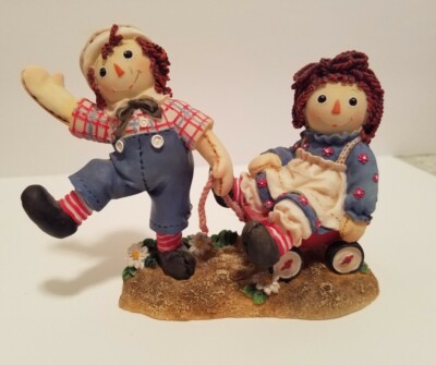 Raggedy Ann & Andy Enesco Bumpy Roads Are Easier When We Are Happy ...