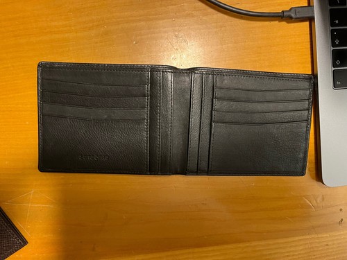 PORTAFOGLIO SAMSONITE PELLE VERA NERO - Foto 6 di 6