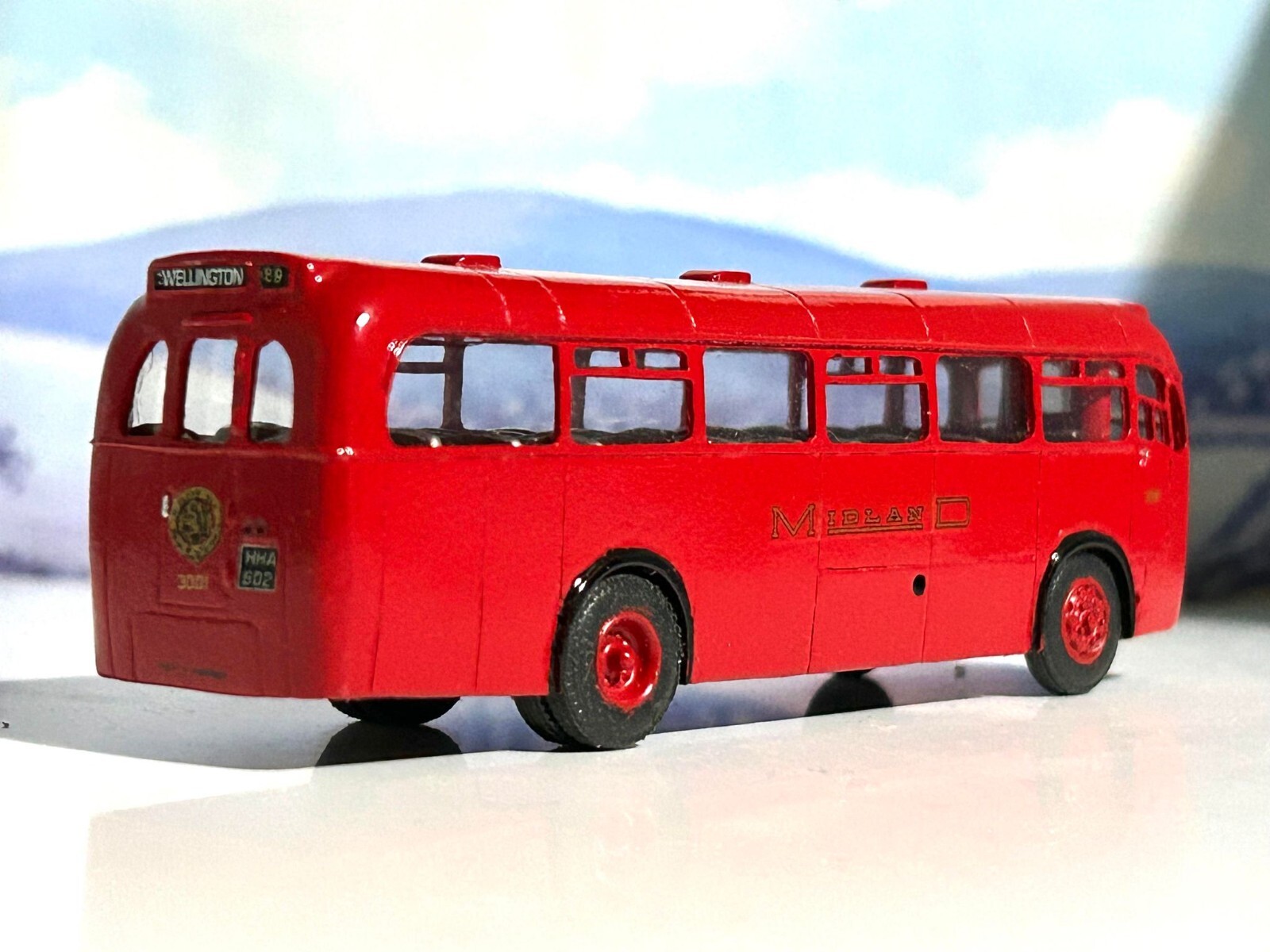 KIT BUS BUILT LANCER MODELS KIT L16 MIDLAND RED BMMO S16 RESIN MODEL