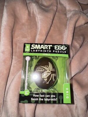 New - BePuzzled Smart Egg Labyrinth Puzzle - Dino - Ages 8+ | 1 player M35