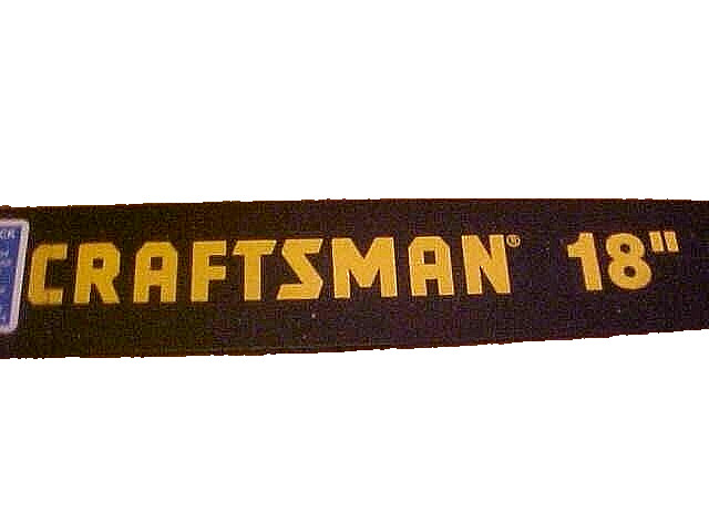 Brand New Craftsman Chainsaw Tool-Less 18" Guide Bar  7136618 For 36015 36085