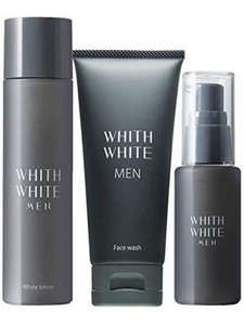 Men S Skin Care Set Quasi Drug Facial Wash Lotion Essence Fis White 4589814692053 Ebay