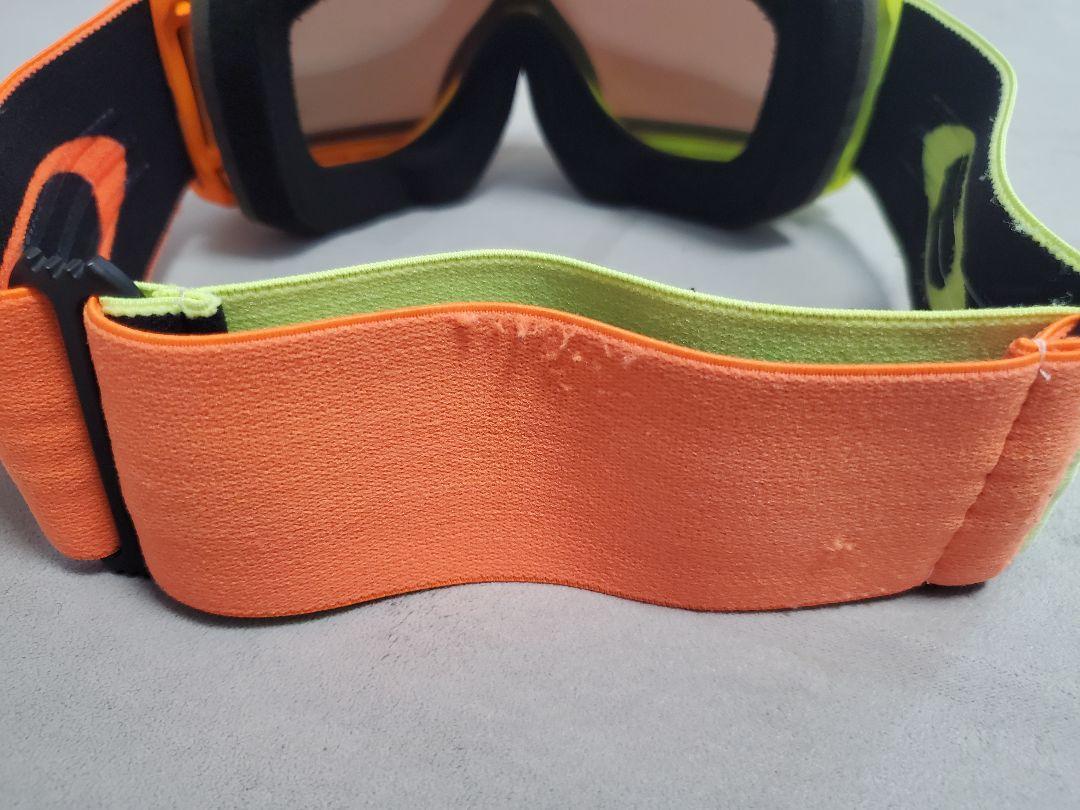 OAKLEY PRIZM Orange Yellow Snow Goggles with Pouch, 2018