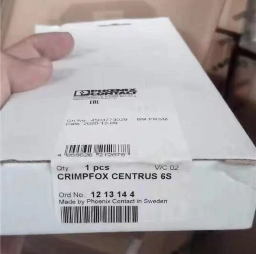 1PC NEW Phoenix Contact CRIMPFOX CENTRUS 6S Crimping Pliers 1213144