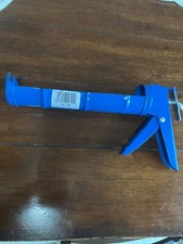 Caulk Gun Z-Pro 9”  Half Barrel Caulk Gun, 1/10 Smooth With  Thumb Pressure 