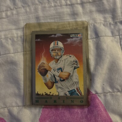 1991 Fleer Pro Visions DAN MARINO # 5 - Miami Dolphins - Mint - HOF