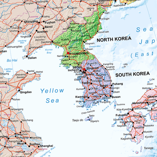 Map of Asia, South East Asia Political Map, Poster of Asia - Picture 3 of 6