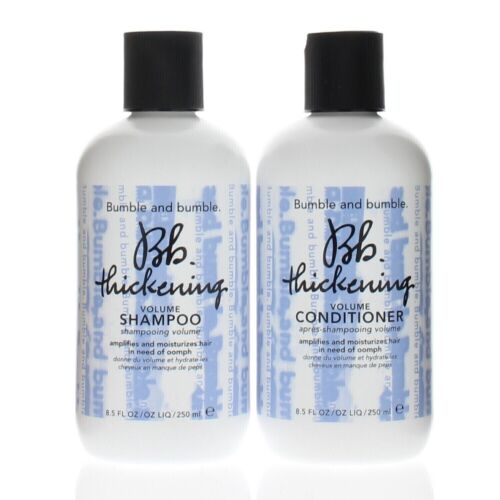 BUMBLE AND BUMBLE Thickening Volume Shampoo and Conditioner 8.5 oz. each 1 SET *