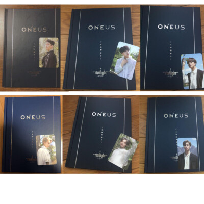 ONEUS Official Twilight First press CD + Photocard Set RAVN XION LEEDO HWANWOO