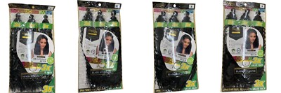 CHERISH Synthetisch Gehäkelt Haarverlängerung Zopf Brasilianische Masse 3 X Pack
