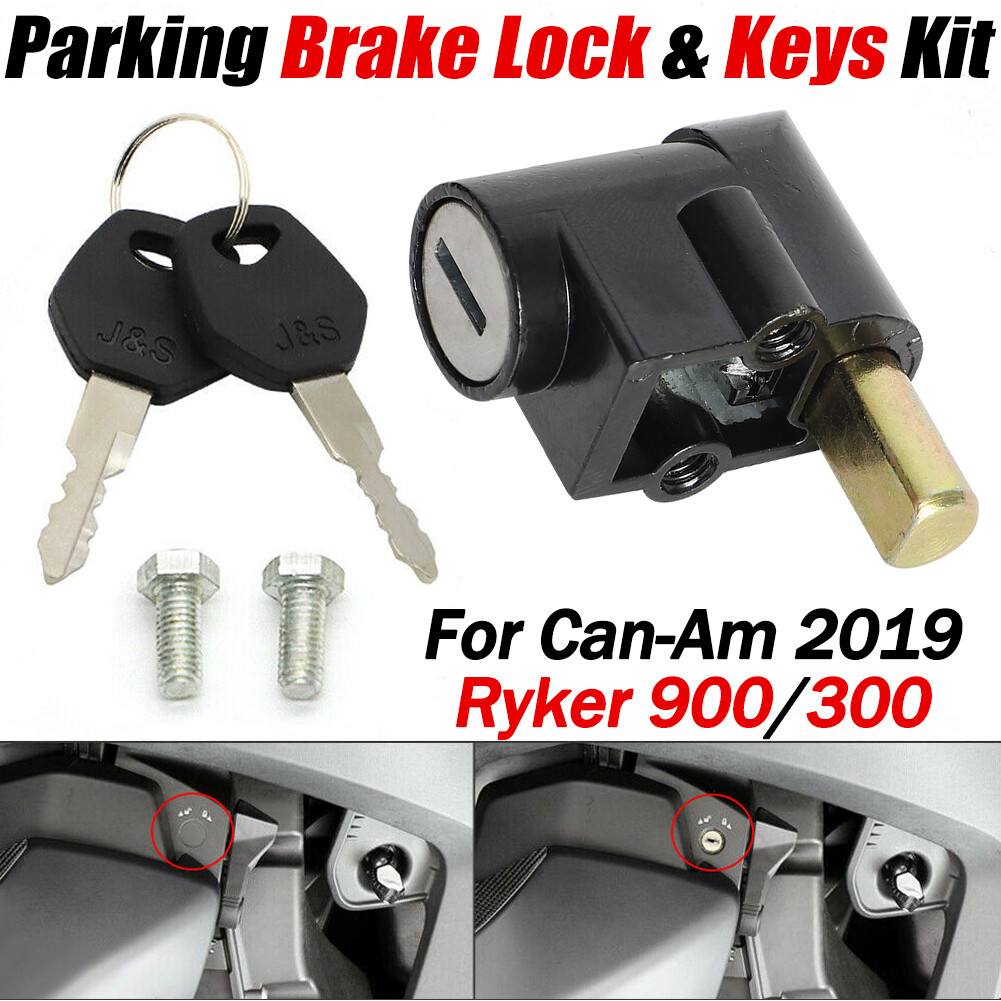 For Can-Am Ryker 600 900 Rally Edition Safety Keyed Parking Brake