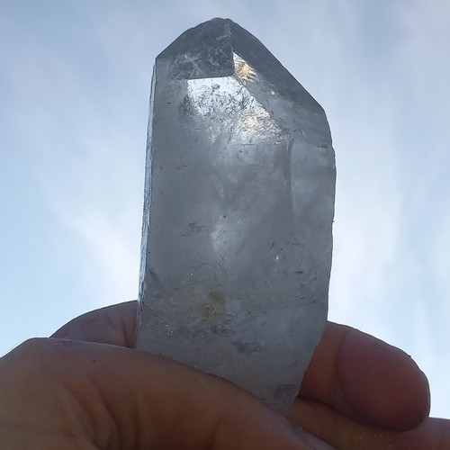 Wasserklar BERGKRISTALL Spitze Nr3 Rock Crystal  0,28Kg Klarheit der Gefühle Zen