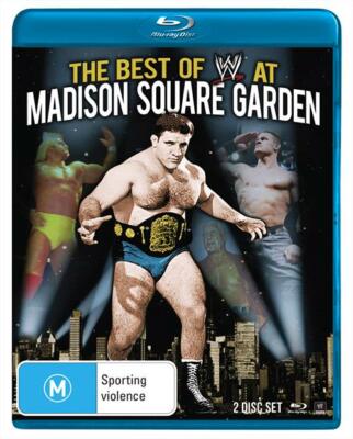 E3 BRAND NEW SEALED WWE - The Best Of Madison Square Garden (Blu-ray, 2013)