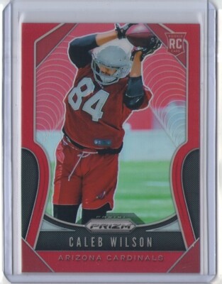 CALEB WILSON 2019 Panini Prizm RED SSP RC Rookie #367 Cardinals ...