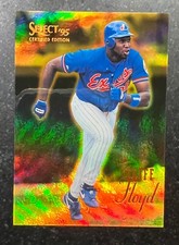 1995 Select Certified Mirror Gold Cliff Floyd #79