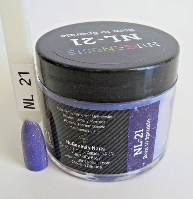 NUGENESIS Dipping System Dip Powder 1.5oz in 2oz Size Jar NL Series