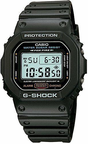 CASIO G-SHOCK DW-5600E-1 FOX FIRE Men's Watch Black New in CASIO G-SHOCK DW-5600E-1 FOX FIRE Men's Watch Black New in