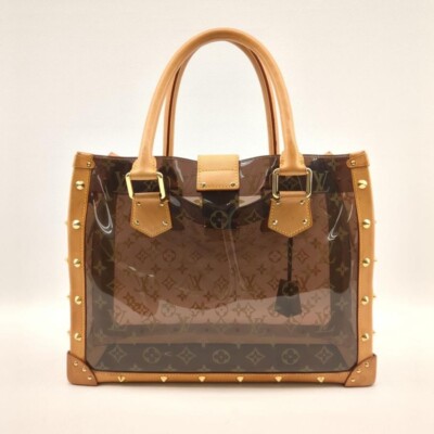 LOUIS VUITTON M92504 Monogram Vinyl Neo Cabas Amble MM Tote Bag | eBay