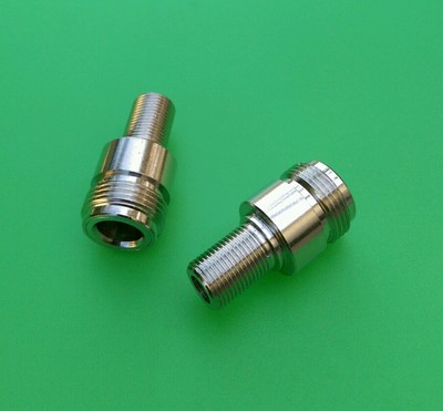 (2 PCS) N Female to F Female Connector - USA Seller
